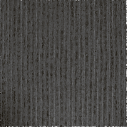 The Landmark Decor Cut Stone Sheet - Black features a textured black surface with vertical, irregular, slightly glossy lines, creating a look reminiscent of natural stone.