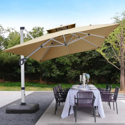 Square 9 Ft Cantilever Umbrella