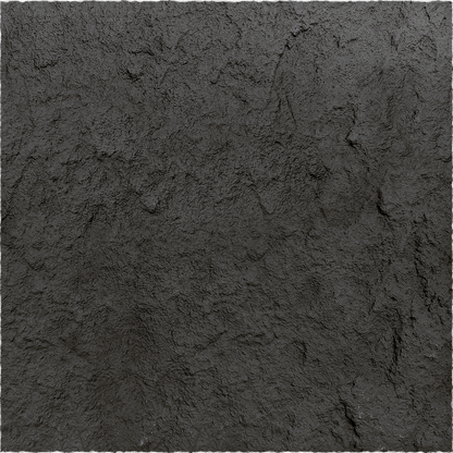 The Star Moon Stone Sheet - Black by Landmark Decor features a dark, textured surface with rough, uneven patterns and a matte finish—ideal for achieving authentic looks with stone veneer or flexible stone sheets.