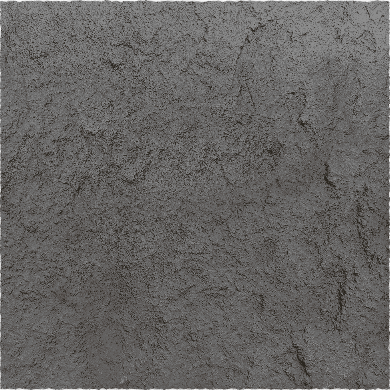 Close-up of Landmark Decor's Star Moon Stone Sheet - Grey, featuring a dark gray color and rough, natural stone texture in a flexible veneer.