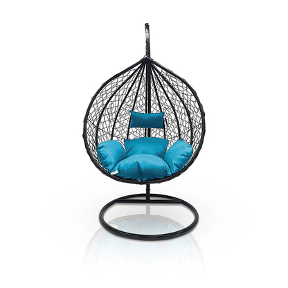 Chelo Outdoor Swing Chair - Black