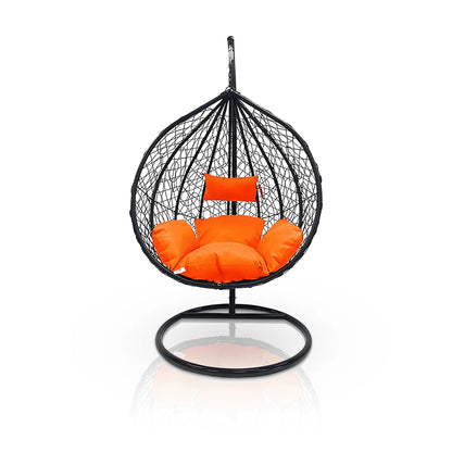 Chelo Outdoor Swing Chair - Black