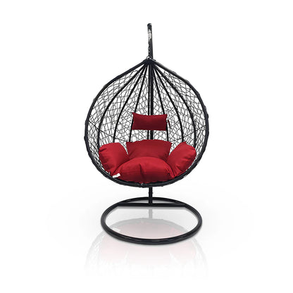Chelo Outdoor Swing Chair - Black