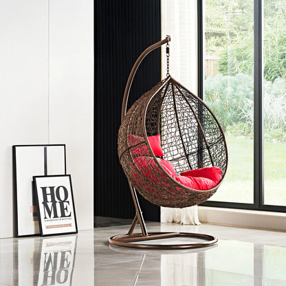 Chelo Outdoor Swing Chair - Brown