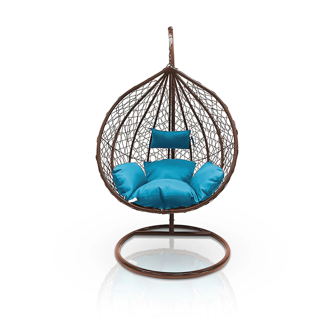 Chelo Outdoor Swing Chair - Brown