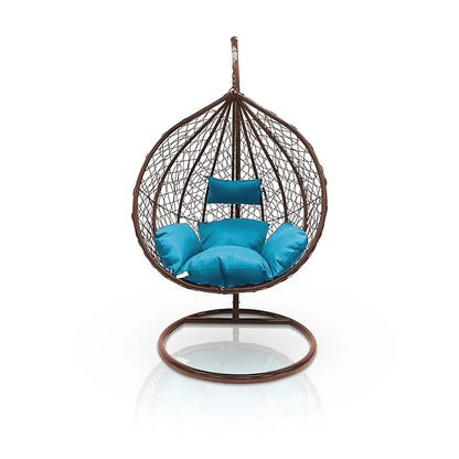 Chelo Outdoor Swing Chair - Brown