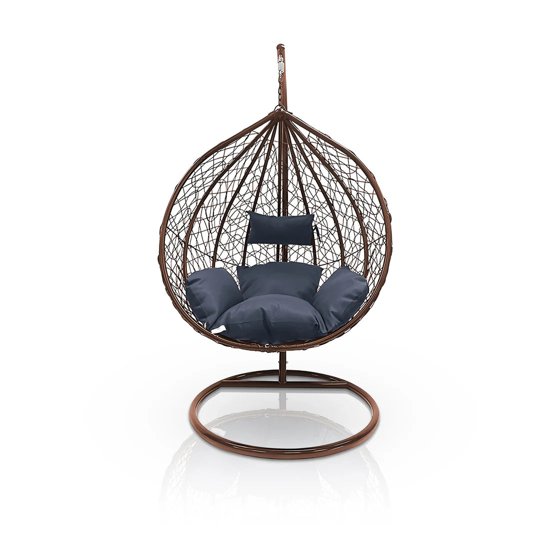Chelo Outdoor Swing Chair - Brown