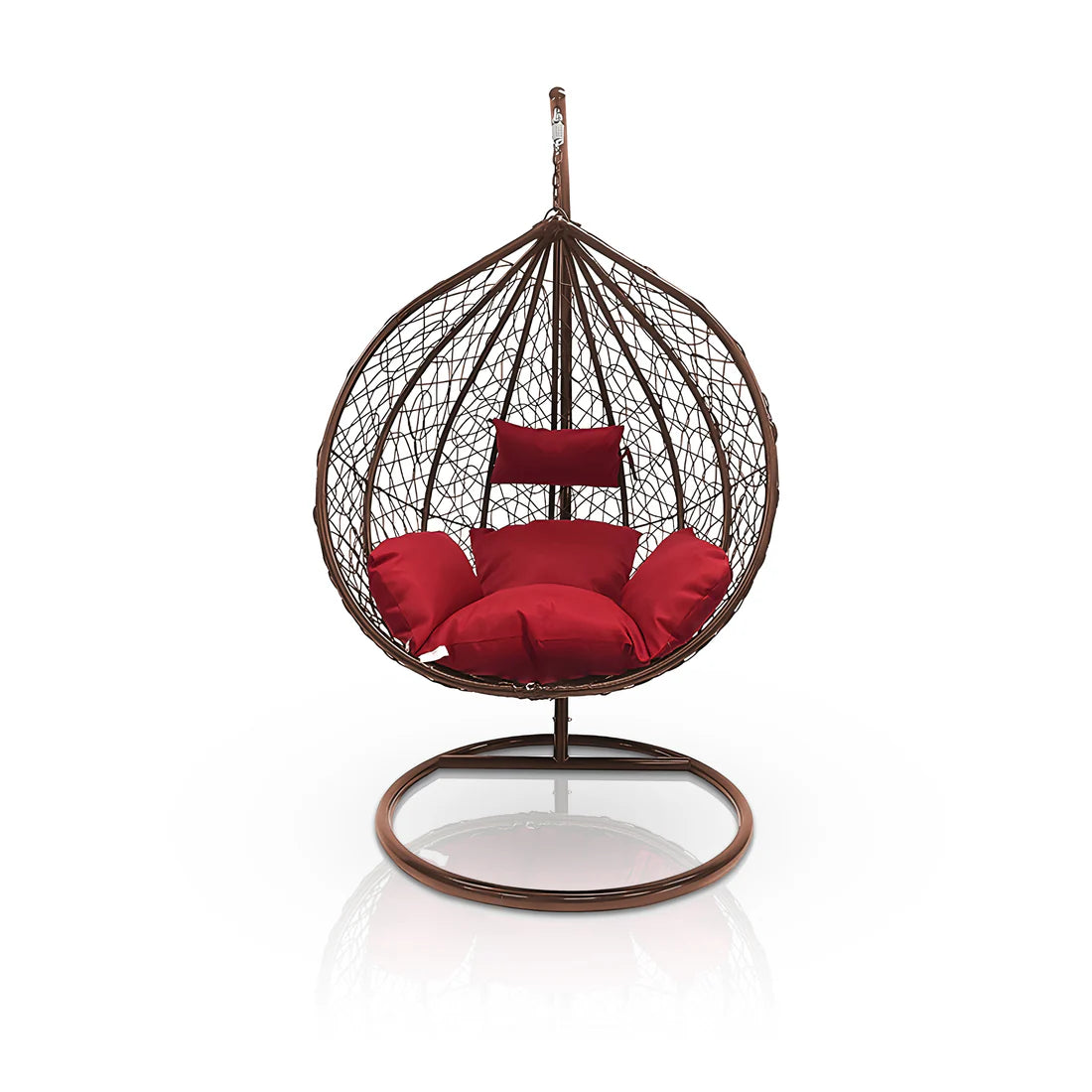 Chelo Outdoor Swing Chair - Brown