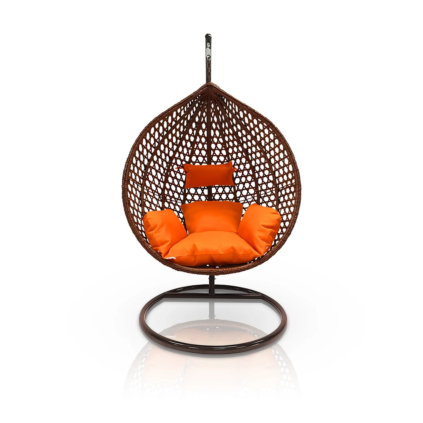 Moroccan Outdoor Swing Chair - Brown