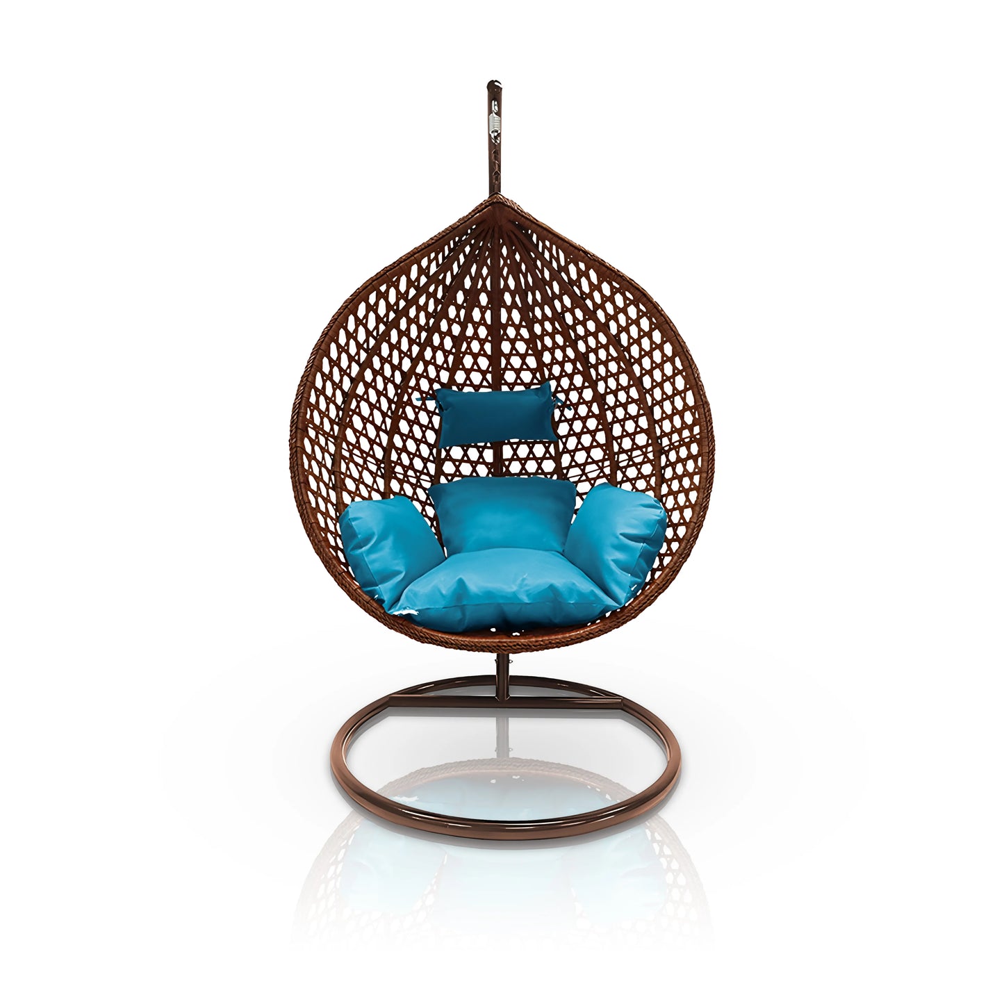 Moroccan Outdoor Swing Chair - Brown