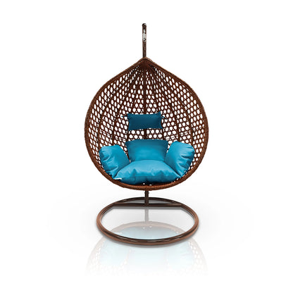 Moroccan Outdoor Swing Chair - Brown